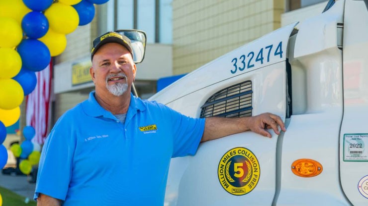 J.B. Hunt Driver Reaches 5 Million Miles