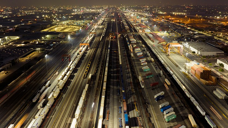 What is Intermodal Blog Photo of intermodal containers on a train car