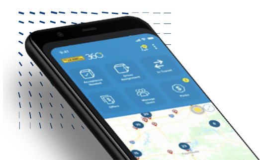 carrier 360 app homescreen