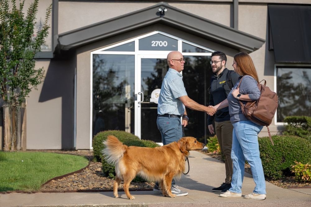 Meeting a customer outside their business