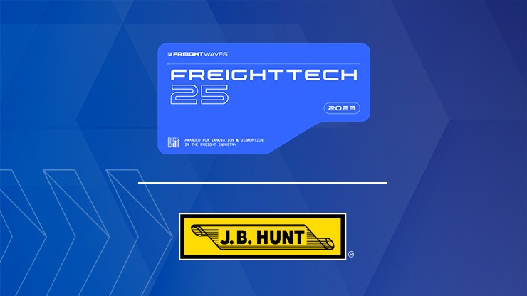 JBH ranks seventh in Freightwaves' 2023 FreightTech 25 list