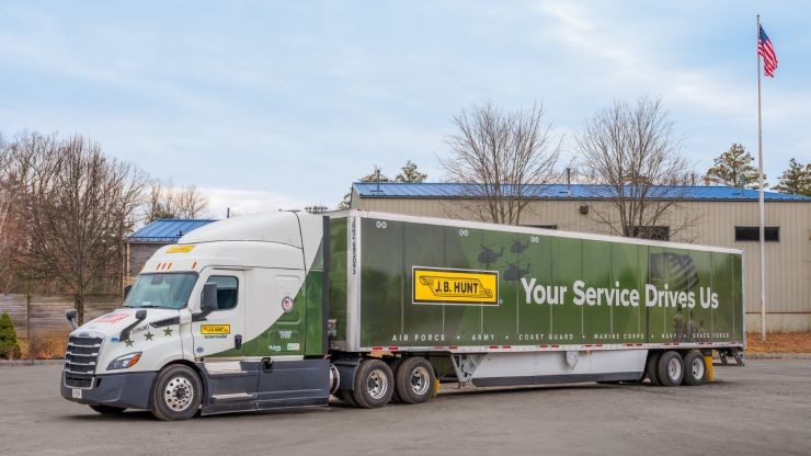 Wreaths Across America truck