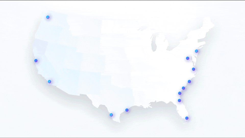 cost to coast animation 3d render