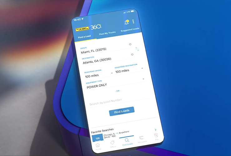 carrier 360 app open on a mobile device